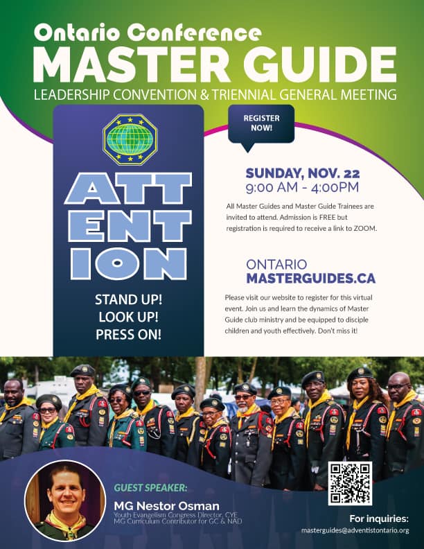 Ontario Conference Master Guide Leadership Convention 2020